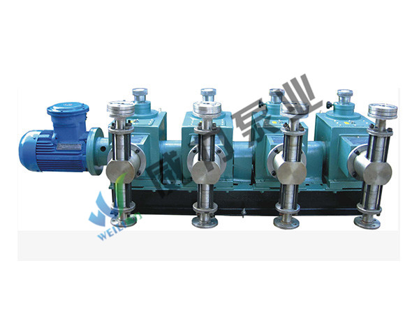四串联柱塞式计量泵